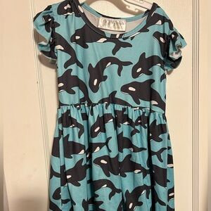 Like new Orca dress!! Perfect for Sea World or an Aquarium!